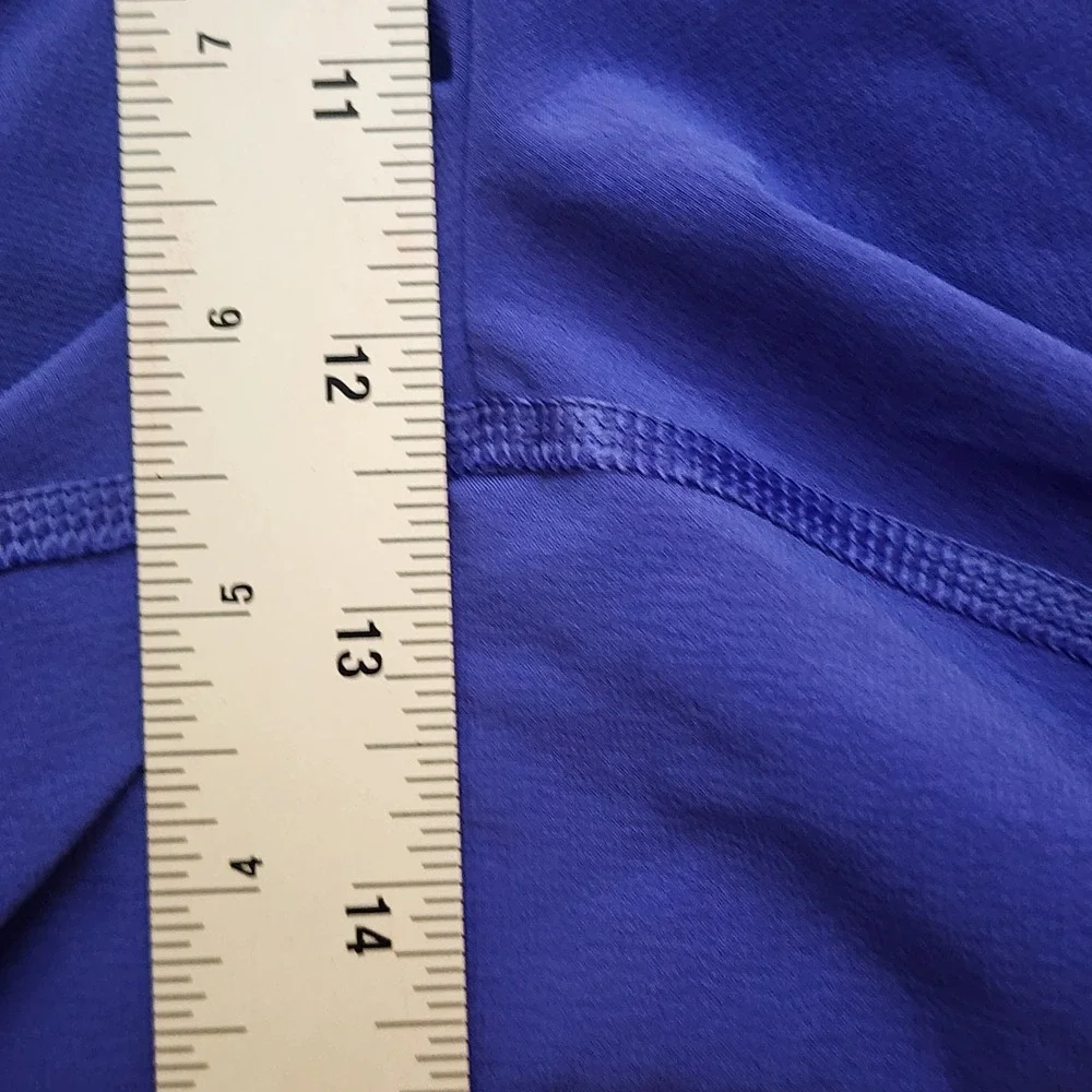Nike Yoga Dri-FIT Purple Athletic Shorts Womens XXL Elastic Waist Running Gym